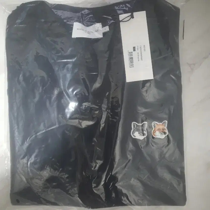 Maison Kitsuné Black Double Fox Patch Sweatshirt L - image 1