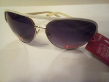 Foster Grant Fashion Women's Sunglasses White Icing OL1011 100 UVA UVB NEW