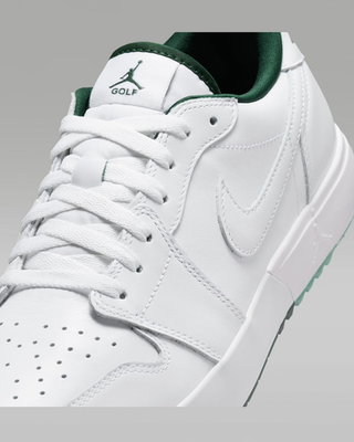 Nike Air Jordan 1 Low G Spike Golf White Fur Black IQ3417-100