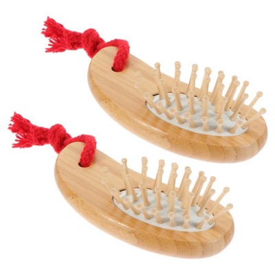 2 Pcs Haar Pinsel Frauen Haare Massage Bürste Haarkamm Kopfhautmassagegeräte