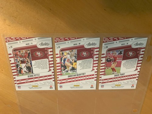 2024 - San Francisco 49ers Lot -Purdy, CMC & Kittle - Picture 2 of 2