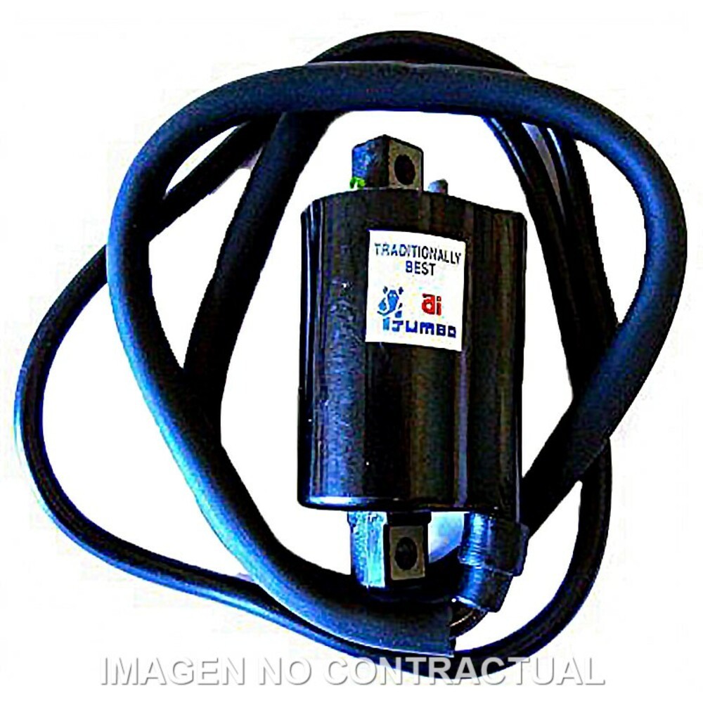 Free Shipping 12V-DC Coil 2.5 Ohm 2 Fastons With 110 Cm Cable For Motorcycle