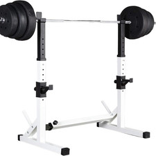 Barbell Rack Stand - Multifunctional Adjustable Squat Rack, Heavy-Duty Dumbbe...