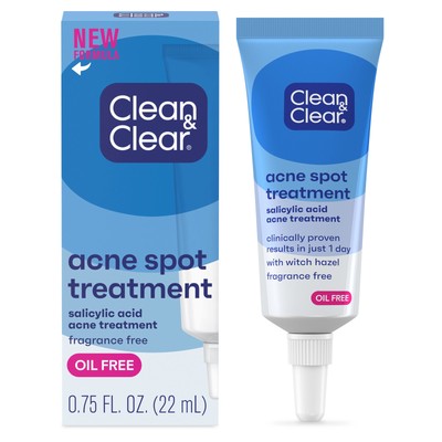 Clean & Clear Advantage Acne Spot Treatment with Salicylic Acid Oil Free 0.75 oz