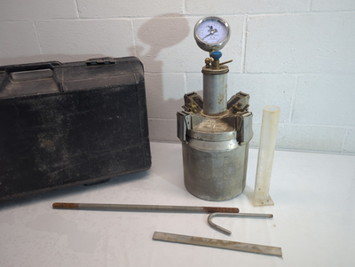 #ad Forney Press Aire Meter Kit LA 316 Concrete Air Content Tester LA 0316 AS IS $249.95