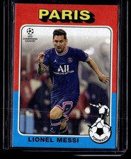 2021-2022 Topps UEFA Champions League Lionel Messi Paris #75-14 PSG Inter Miami