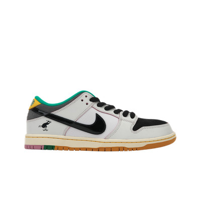 Nike x CSEF SB Dunk Low Pro White and Black  HJ4132-100 [Men SZ]