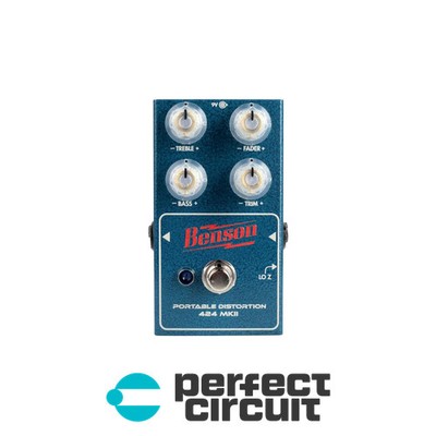 Benson Amps 424 MKII Portable Distortion Pedal EFFECTS - NEW - PERFECT CIRCUIT