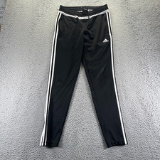 Adidas Climacool Pant Womens M Black Polyester Track Performance Basketball