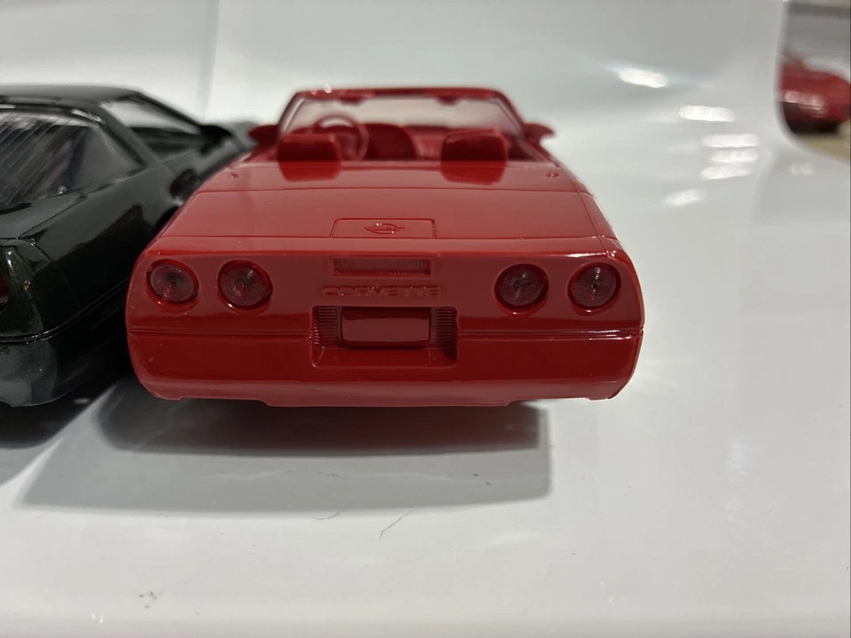 Corvette 1987 1990 1990 concesionario coche de promoción lote 1/25 sin matrícula coches Foto 4 de 4