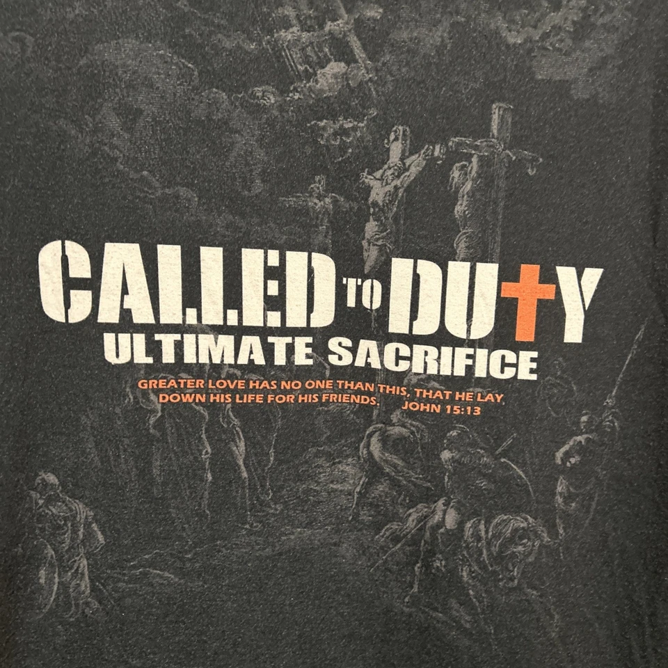 Camiseta cristiana Karusso Called To Duty talla grande Foto 2 de 4