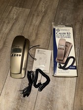 VINTAGE Southwestern Bell CALLER ID Sleekline Gold Rare Freedom Phone NIB