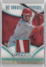 2014 Panini Immaculate Immaculate Swatches Prime 28/99 Billy Hamilton #76 0f8