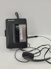 AS-IS Sony Walkman WM-2011 Cassette Player For Repair or Parts With Headphones