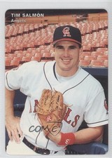 1995 Mother's Cookies California Angels Stadium Giveaway Tim Salmon #4 0a1