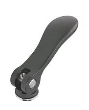 Kipp Cam Lever Size 0, 10-32 X 50 With Aluminum Black Grip. 20WU95.