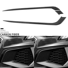 Real Carbon Fiber Front Bumper Air Intake Spoiler Cover For Adui A3 S3 8Y 20-25