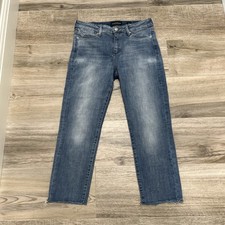 Lucky Brand Jeans Women Size 6/28 Blue Hayden Skinny Raw Hem
