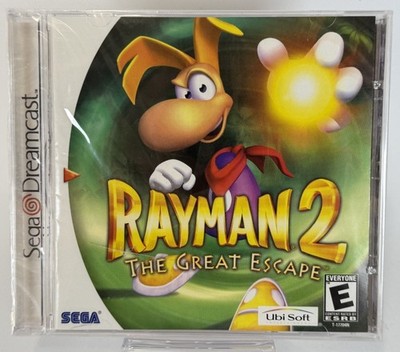 RAYMAN 2 THE GREAT ESCAPE - SEGA DREAMCAST *BRAND NEW & SEALED*