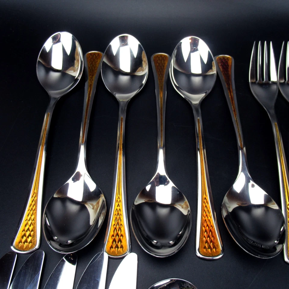 WMF Cromargan Besteck Set Serie Alexandria 30-teilig Hollywood Regency Style - Bild 3 von 4