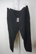 John Varvatos Black Cotton Drawstring Sweatpa...