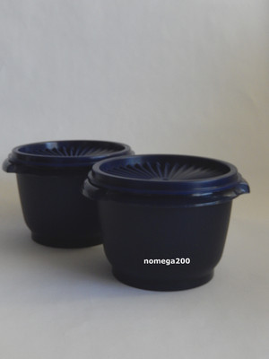 Tupperware 20-oz. Servalier Bowls Set of 2 Dark Blue