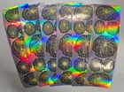 Sandylion Shiny Fireworks lot of 6 SHEETS **** Size 2" X 6" New *****