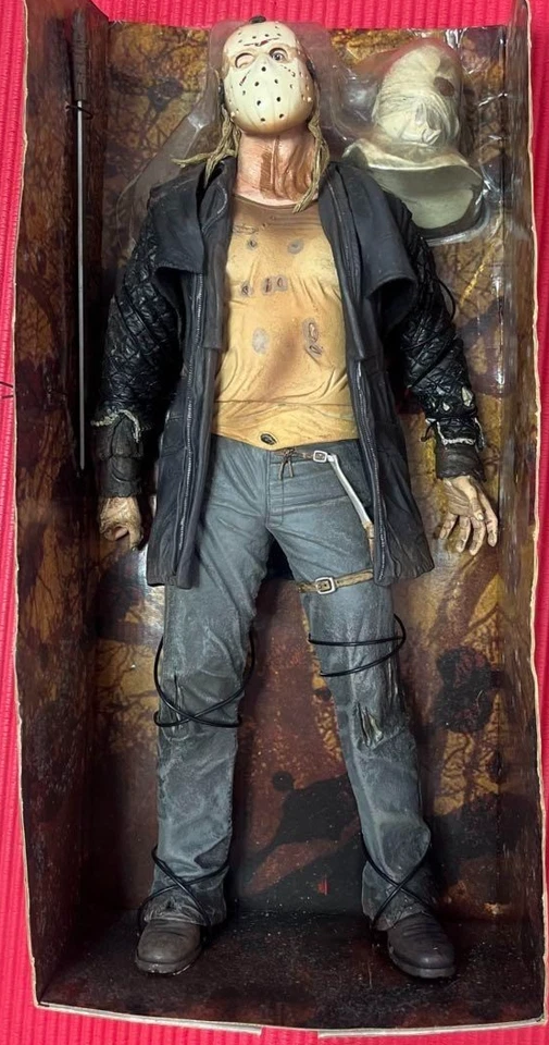 NECA Friday The 13th Jason Voorhees 19-inch Action Figure Rare Item - Image 1 of 3