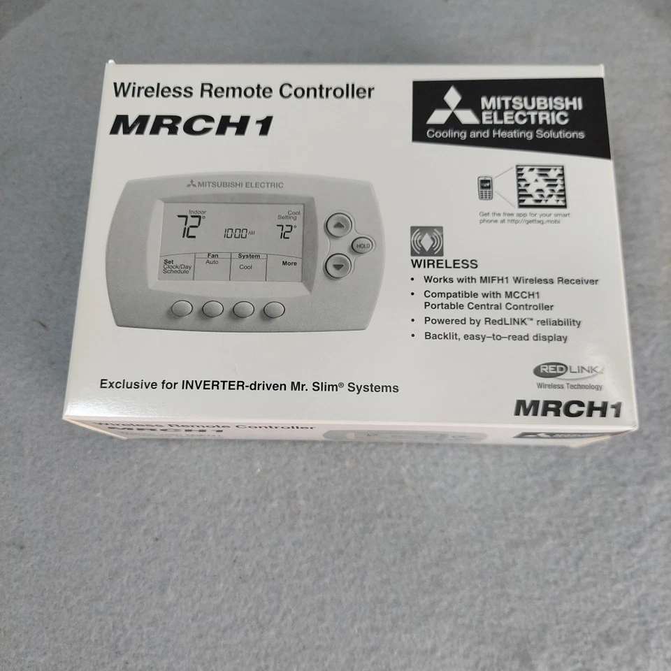 Mitsubishi MHK1 RedLINK Wireless Programmable Remote Controller Receiver Kit NEW - Image 3 of 4