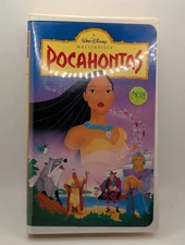 Walt Disney's Pocahontas VHS Clamshell - 1995 - Rated G - Untested