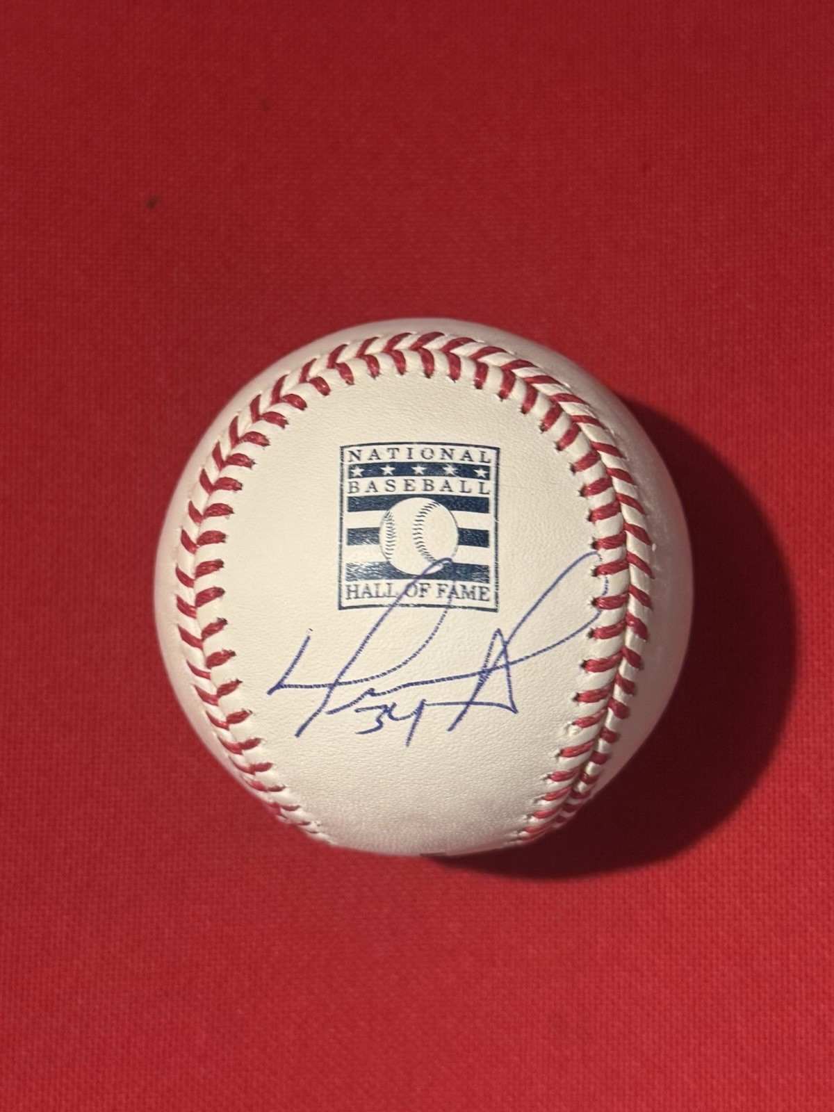 David Ortiz Autographed Signed Boston Red Sox HOF Baseball JSA COA 