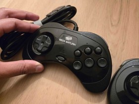 Sega Saturn US Model 2 II Controller Game Pad MK-80116 OEM Tested Clean EX+