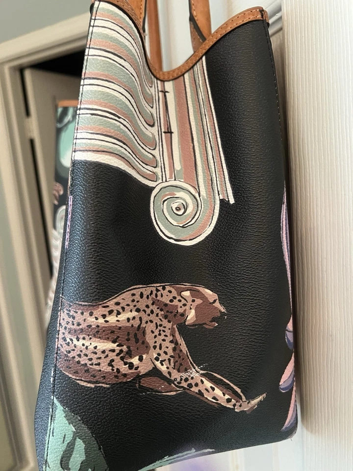 Ganni Tote Animal Print - Image 4 of 4