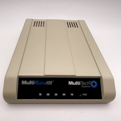 Multitech MT5634ZBA-USB-V92-AV DataFax World USB 56K Modem   Working