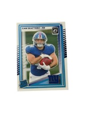 2025 Panini Donruss Optic - Rated Rookie Cam Skattebo #228 (RC)