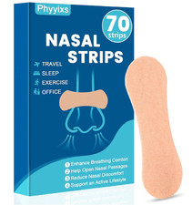 70 Pcs Nasal Strips  Extra Strength, Sweat-Proof Adhesive Performance Nose Strips