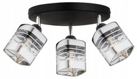 Deckenspot KüChe 3-Flammig E27 Verstellbar B:60 Cm Deckenstrahler Wohnzimmer