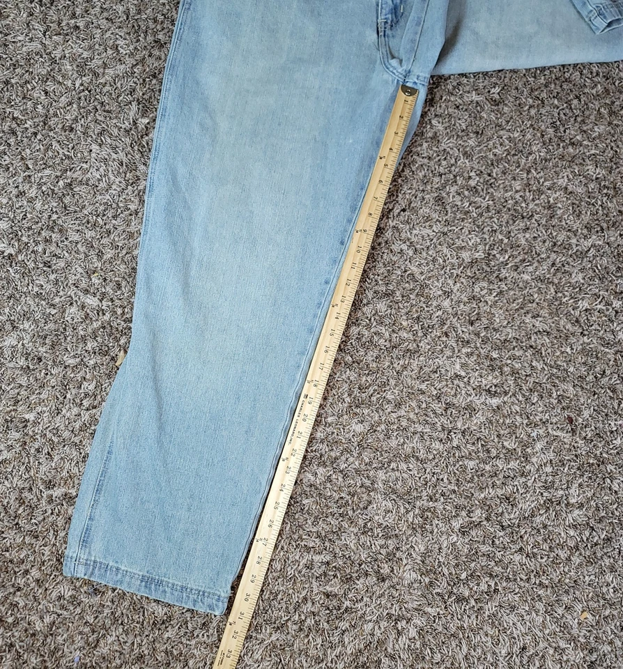 MODA Jeans Denim Cotton Men SZ 42x34 Straight 90s VTG Y2K - Image 4 of 4