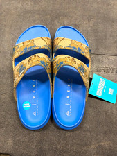 Reef Oasis Double Up Floral Slide Sandals Blu...