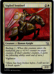 Sigiled Sentinel - Foil - March of the Machine #37