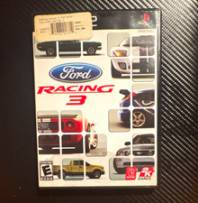 2K Games Ford Racing 3 PS2 w/ Disc Case Manual E NTSC-U/C 2004 Racing