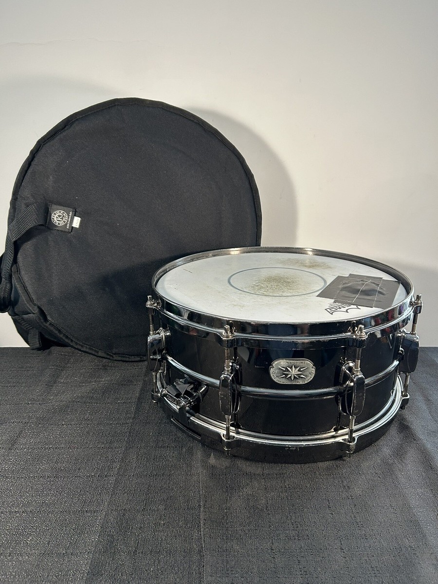 TAMA Metalworks Steel Snare Drum 14 x 6.5 in. Black Nickel