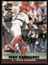 2000 Pacific #429 Ivan Rodriguez Emerald Green #/99