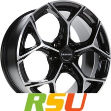 4x GMP Ultrivity black diamond 10x22" ET18 LK5 112 ML 66.5 Alufelgen 22 Zoll