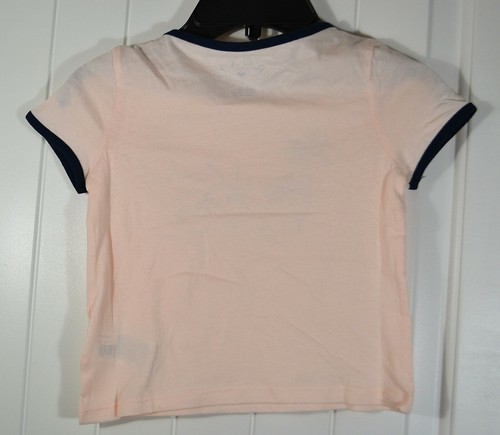 NWT GIRL'S ROXY TIMES UP LIGHT PINK TEE SHIRT SZ 2, 4 - Picture 3 of 3