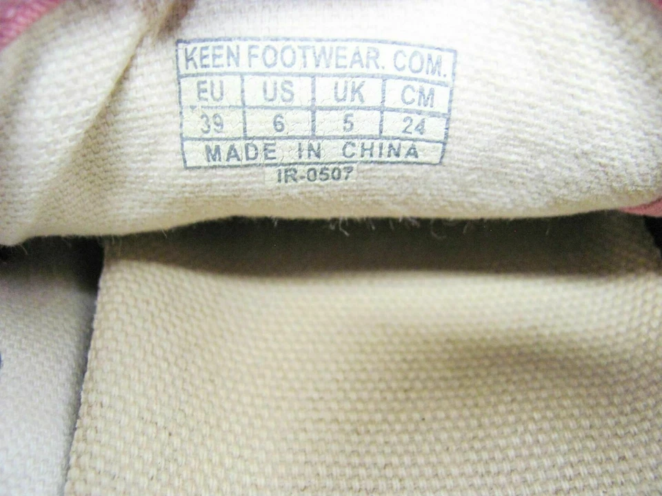 Zapato Deportivo Keen Juvenil Niña Coronado Talla 6M Rosa Usado qp Foto 3 de 4