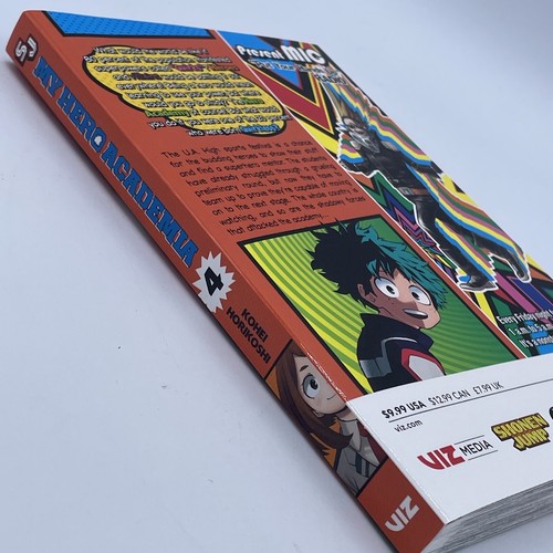 My Hero Academia Vol. 4 de Kohei Horikoshi, tapa dura NUEVO - Imagen 3 de 5