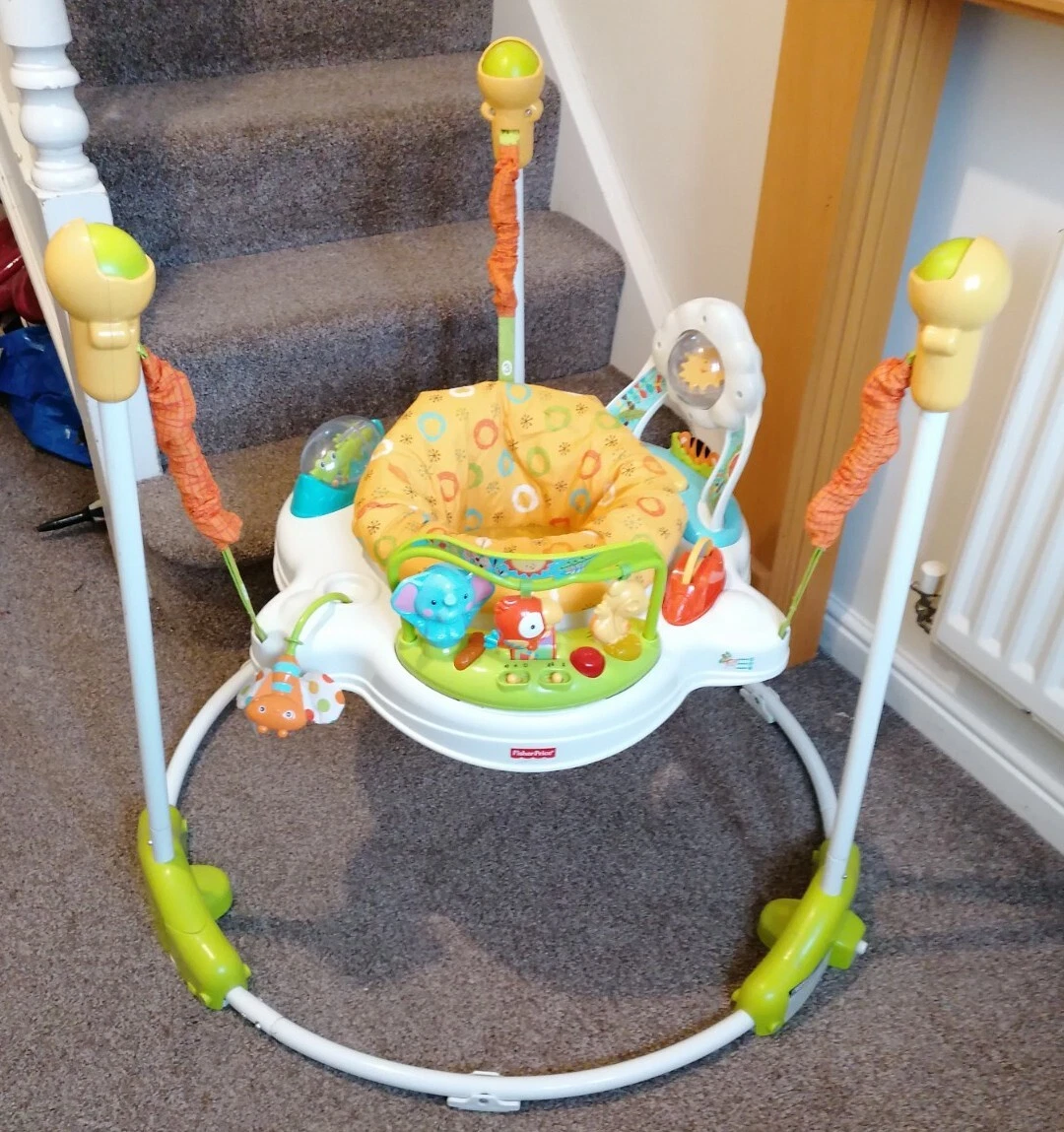 Fisher price jumperoo Sunny Days rainforest bouncer baby toy