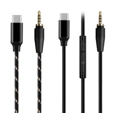 Reliable Headset Cable for On-Ear XL Earphone Cord 47.24in DAC Chip