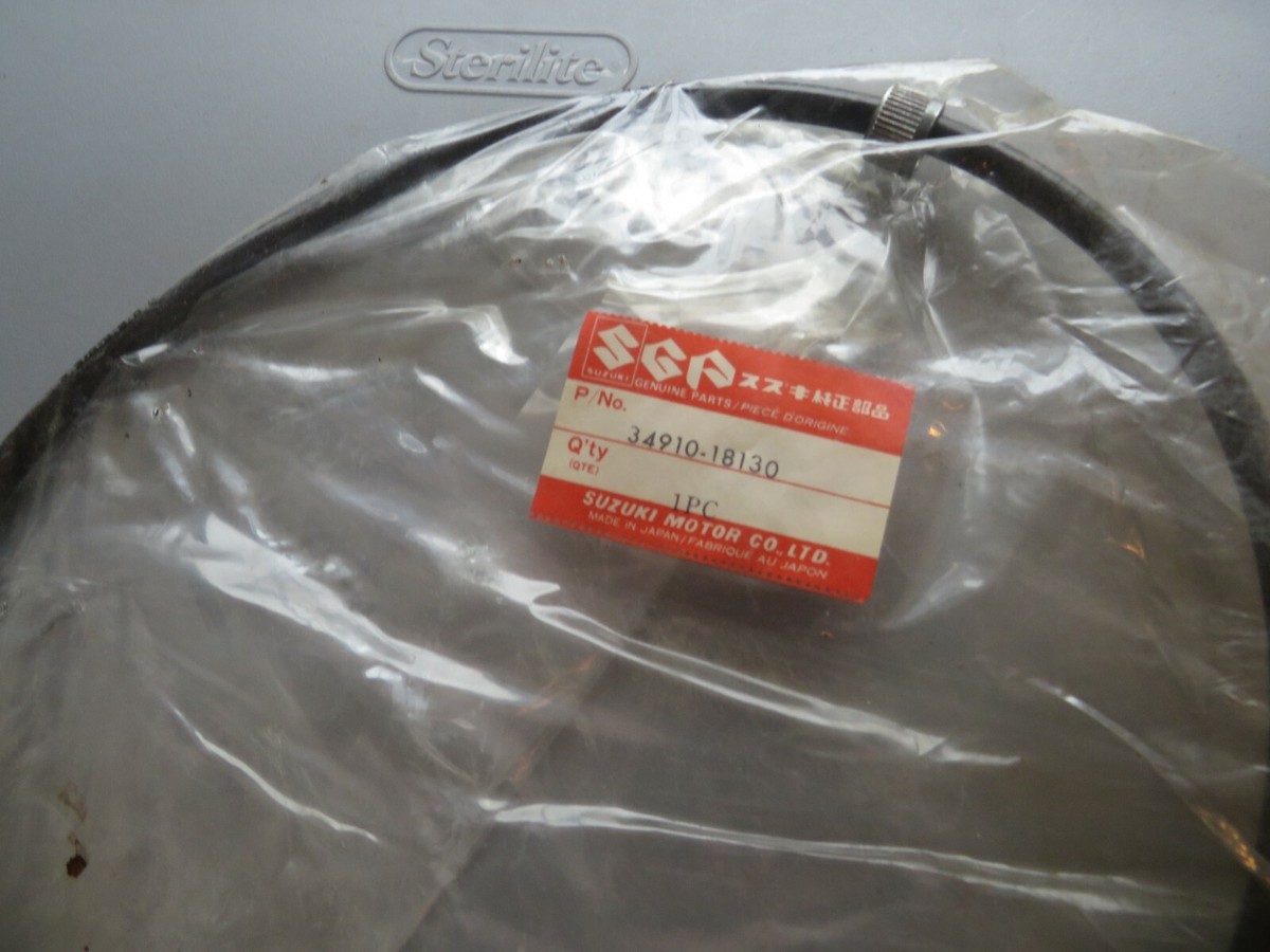 セキュリティ・セーフティ GT-750 NOS Suzuki GT250 GT380 GT500 GT550 GT750 Genuine Speedometer Cable